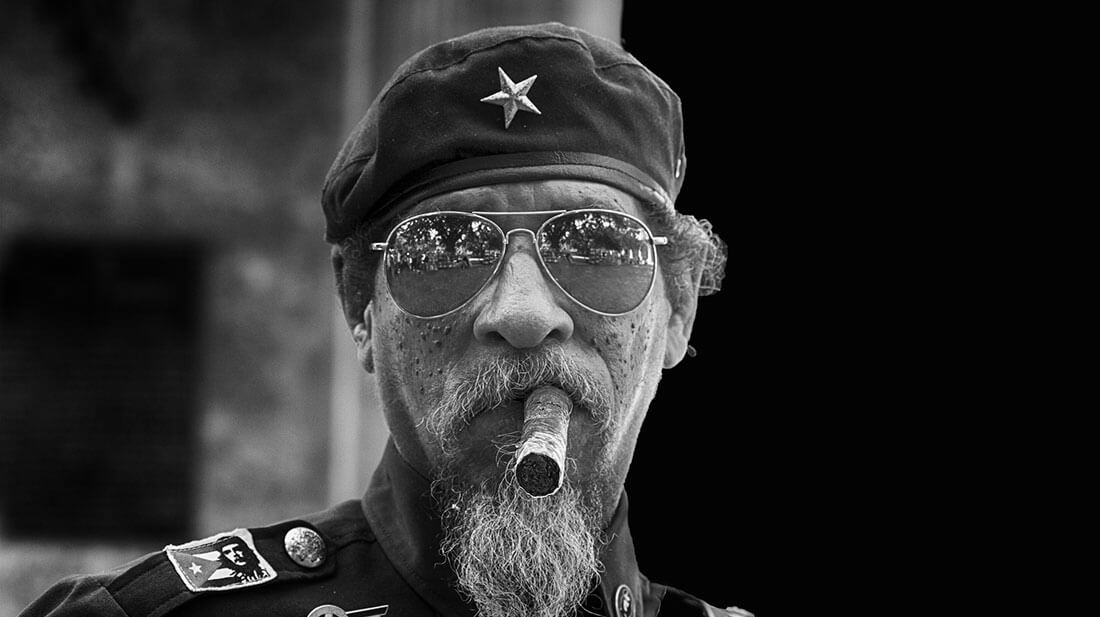 General Ernesto Nicotina – Leiter des kubanischen Zigarrenministeriums
