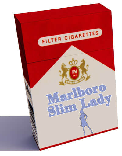 Marlboro Slim Lady